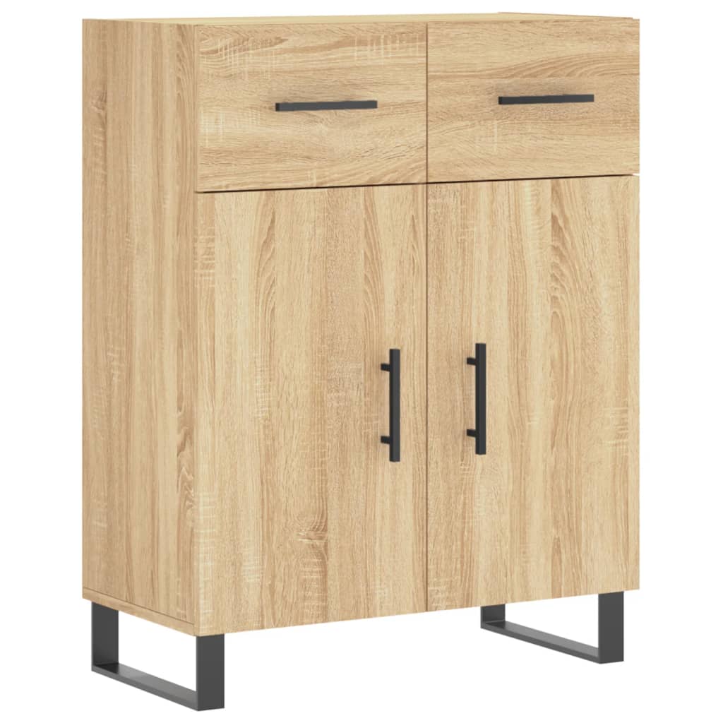 Thumbnail - vidaXL Sideboard Sonoma-Eiche 69,5x34x90 cm Holzwerkstoff