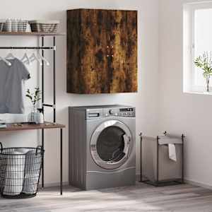 Stenska omarica dimljen hrast 69,5x34x90 cm