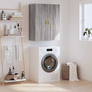 Stenska omarica siva sonoma 69,5x34x90 cm