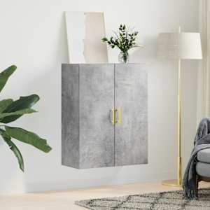 Nástěnná skříňka betonově šedá 69,5 x 34 x 90 cm - obrázek 3