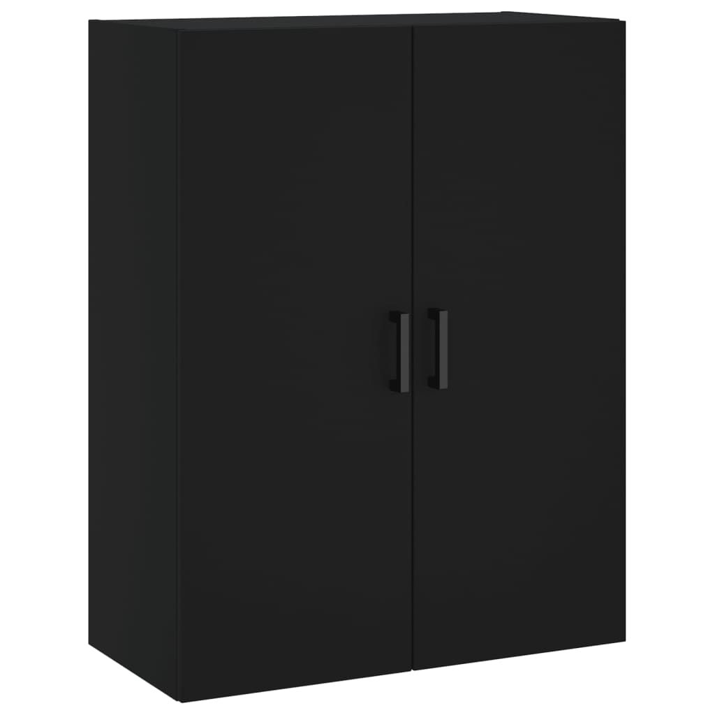 vidaXL Wandkast 69,5x34x90 cm zwart