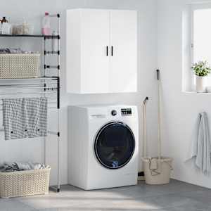 Stenska omarica bela 69,5x34x90 cm