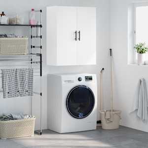 Stenska omarica bela 69,5x34x90 cm