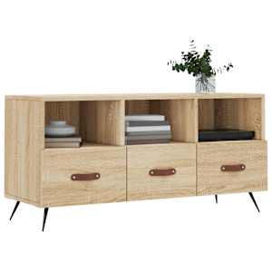 TV skříňka dub sonoma 102 x 36 x 50 cm kompozitní dřevo - obrázek 3