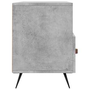 TV skříňka betonově šedá 102 x 36 x 50 cm kompozitní dřevo - obrázek 7