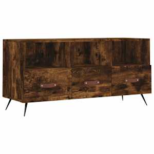 TV skříňka kouřový dub 102 x 36 x 50 cm kompozitní dřevo - obrázek 2