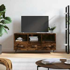 TV skříňka kouřový dub 102 x 36 x 50 cm kompozitní dřevo - obrázek 1