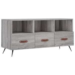 TV skříňka šedá sonoma 102 x 36 x 50 cm kompozitní dřevo - obrázek 2