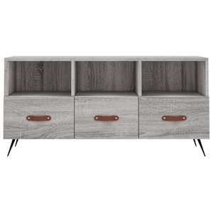 TV skříňka šedá sonoma 102 x 36 x 50 cm kompozitní dřevo - obrázek 5