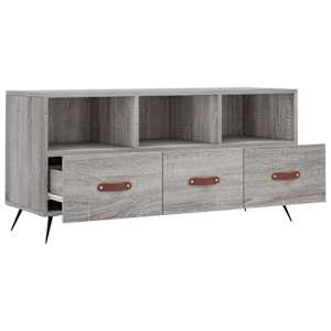 TV skříňka šedá sonoma 102 x 36 x 50 cm kompozitní dřevo - obrázek 6