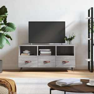TV skříňka šedá sonoma 102 x 36 x 50 cm kompozitní dřevo - obrázek 1