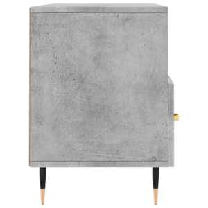 TV skříňka betonově šedá 102 x 36 x 50 cm kompozitní dřevo - obrázek 7