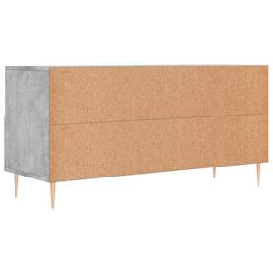 TV skříňka betonově šedá 102 x 36 x 50 cm kompozitní dřevo - obrázek 8