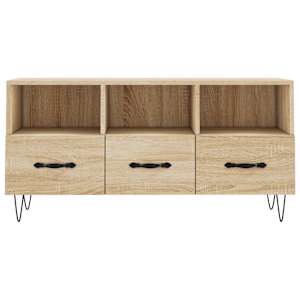 TV skříňka dub sonoma 102 x 36 x 50 cm kompozitní dřevo - obrázek 5