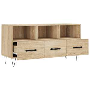 TV skříňka dub sonoma 102 x 36 x 50 cm kompozitní dřevo - obrázek 6