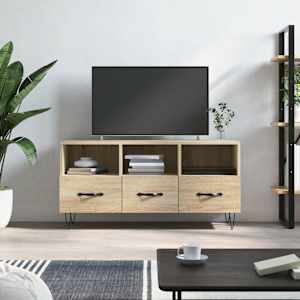 TV skříňka dub sonoma 102 x 36 x 50 cm kompozitní dřevo - obrázek 1