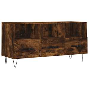 TV skříňka kouřový dub 102 x 36 x 50 cm kompozitní dřevo - obrázek 2