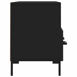 TV skříňka černá 102 x 36 x 50 cm kompozitní dřevo - obrázek 7