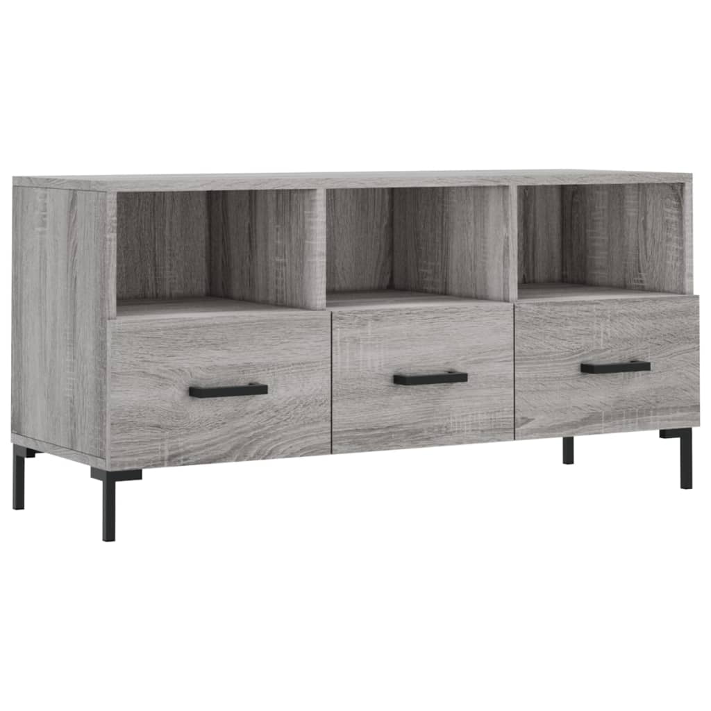 vidaXL TV skříňka šedá sonoma 102 x 36 x 50 cm kompozitní dřevo