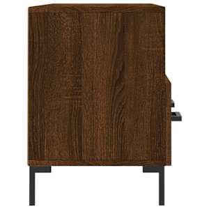 TV skříňka hnědý dub 102 x 36 x 50 cm kompozitní dřevo - obrázek 7