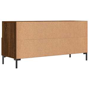 TV skříňka hnědý dub 102 x 36 x 50 cm kompozitní dřevo - obrázek 8