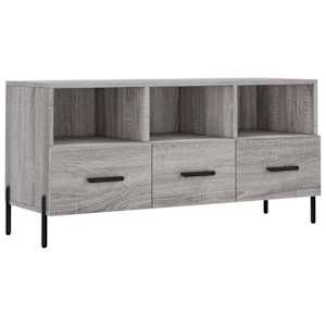 TV skříňka šedá sonoma 102 x 36 x 50 cm kompozitní dřevo - obrázek 2