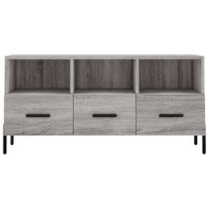 TV skříňka šedá sonoma 102 x 36 x 50 cm kompozitní dřevo - obrázek 5