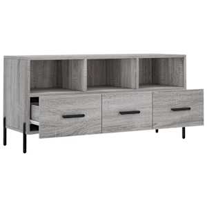 TV skříňka šedá sonoma 102 x 36 x 50 cm kompozitní dřevo - obrázek 6