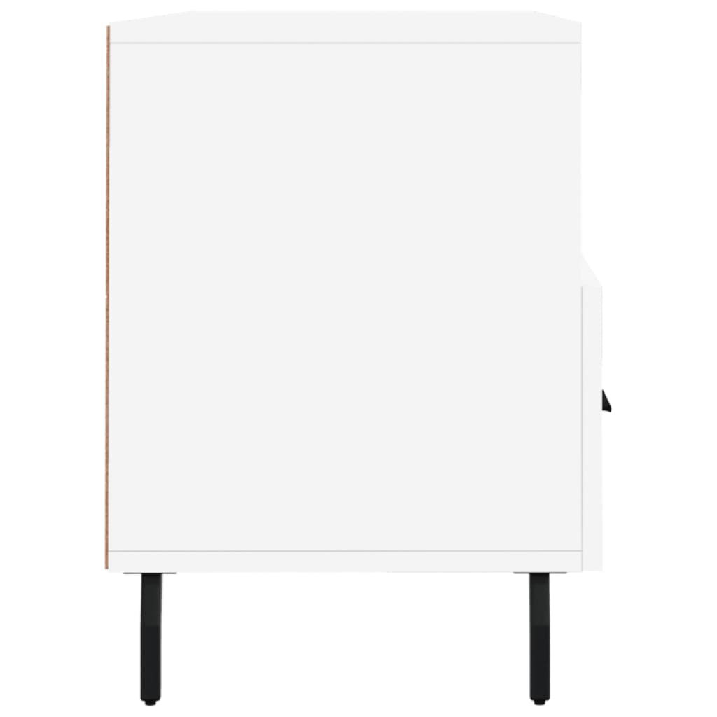  TV stolík biely 102x36x50 cm kompozitné drevo