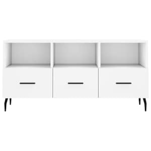 TV skříňka bílá 102 x 36 x 50 cm kompozitní dřevo - obrázek 5
