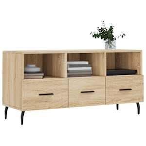 TV skříňka dub sonoma 102 x 36 x 50 cm kompozitní dřevo - obrázek 3