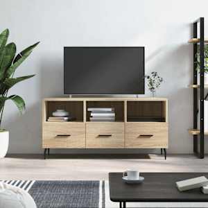 TV skříňka dub sonoma 102 x 36 x 50 cm kompozitní dřevo - obrázek 1