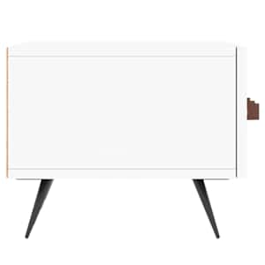 TV skříňka bílá 150 x 36 x 30 cm kompozitní dřevo - obrázek 7
