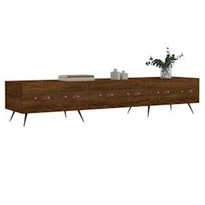 vidaXL TV Ünitesi Kahverengi Meşe 150x36x30 cm Kompozit Ahşap