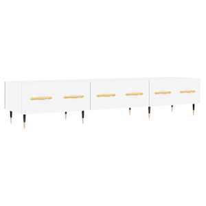 TV skříňka bílá 150 x 36 x 30 cm kompozitní dřevo - obrázek 2