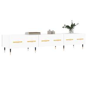 TV skříňka bílá 150 x 36 x 30 cm kompozitní dřevo - obrázek 3