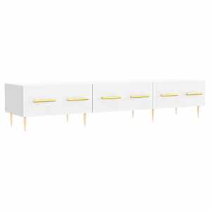 TV skříňka bílá 150 x 36 x 30 cm kompozitní dřevo - obrázek 2