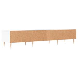 TV skříňka bílá 150 x 36 x 30 cm kompozitní dřevo - obrázek 8