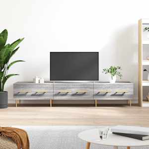 TV skříňka šedá sonoma 150 x 36 x 30 cm kompozitní dřevo - obrázek 1