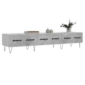 TV skříňka betonově šedá 150 x 36 x 30 cm kompozitní dřevo - obrázek 3