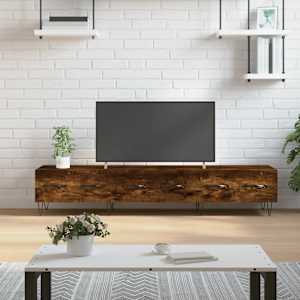 TV omarica dimljeni hrast 150x36x30 cm inženirski les