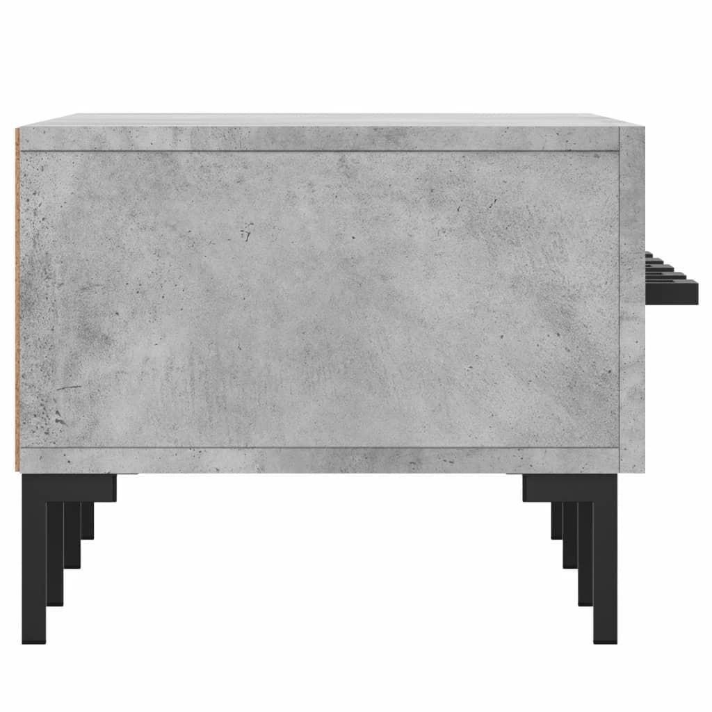 Szafka pod TV 150x36x30cm szarość betonu