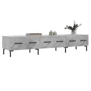 TV skříňka betonově šedá 150 x 36 x 30 cm kompozitní dřevo - obrázek 3