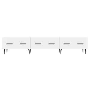 TV skříňka bílá 150 x 36 x 30 cm kompozitní dřevo - obrázek 5