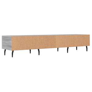 TV skříňka šedá sonoma 150 x 36 x 30 cm kompozitní dřevo - obrázek 8