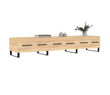 vidaXL TV Cabinet Sonoma Oak 150x36x30 cm Engineered Wood