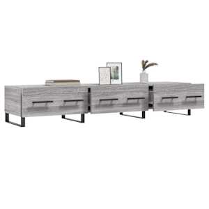 TV skříňka šedá sonoma 150 x 36 x 30 cm kompozitní dřevo - obrázek 4