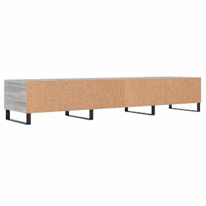 TV skříňka šedá sonoma 150 x 36 x 30 cm kompozitní dřevo - obrázek 8