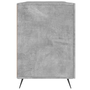 Psací stůl betonově šedý 140 x 50 x 75 cm kompozitní dřevo - obrázek 7
