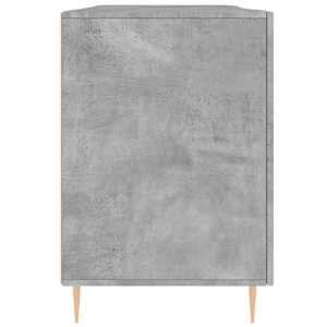 Psací stůl betonově šedý 140 x 50 x 75 cm kompozitní dřevo - obrázek 7